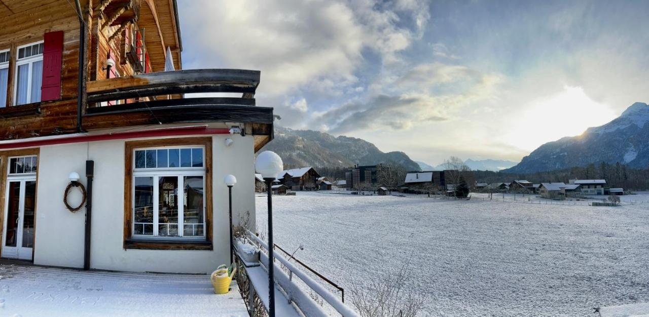 Hotel Alpenrose Beim Ballenberg Hofstetten bei Brienz エクステリア 写真