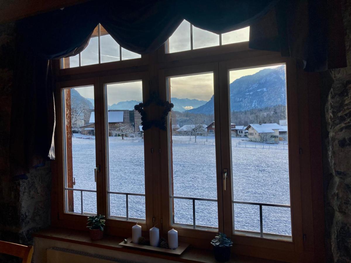Hotel Alpenrose Beim Ballenberg Hofstetten bei Brienz エクステリア 写真
